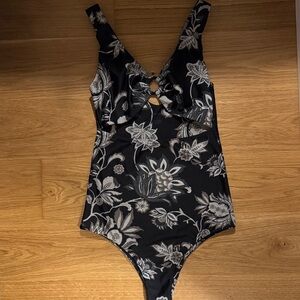 Mikoh Floral Cheeky One-Piece